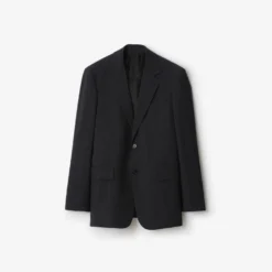 Wool Blend Tailored Jacket
