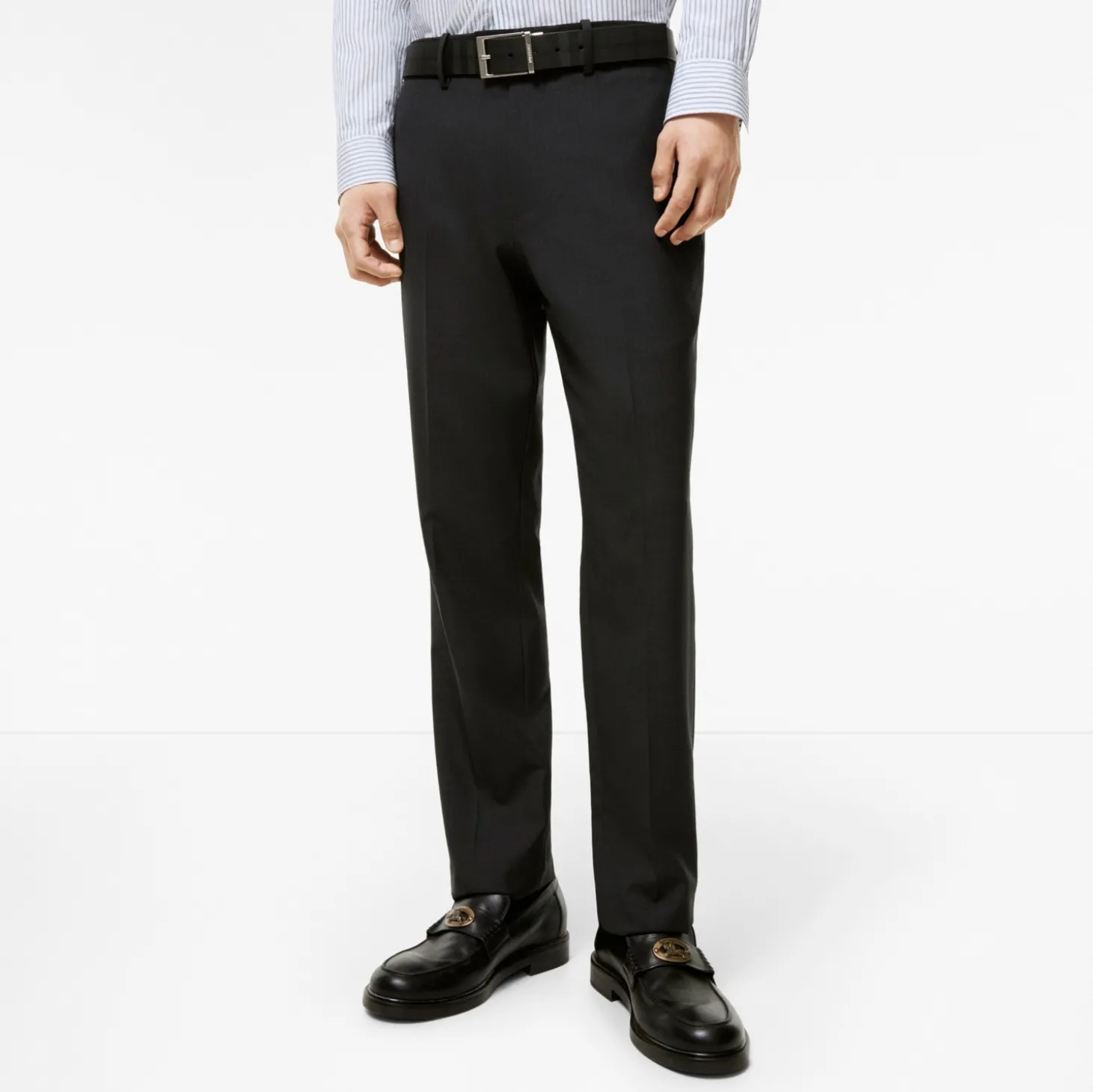 Wool Bond Tailored Trousers