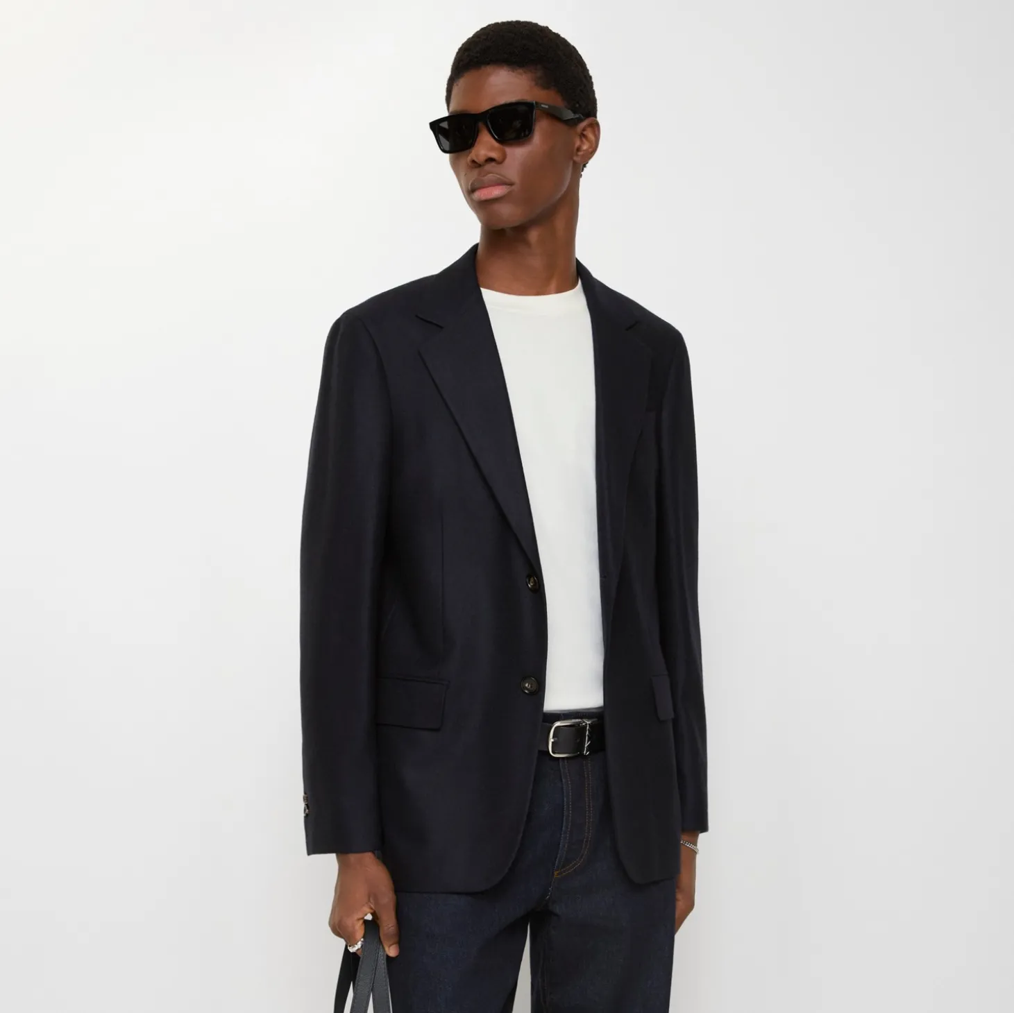 Wool Cashmere Tailored Jacket