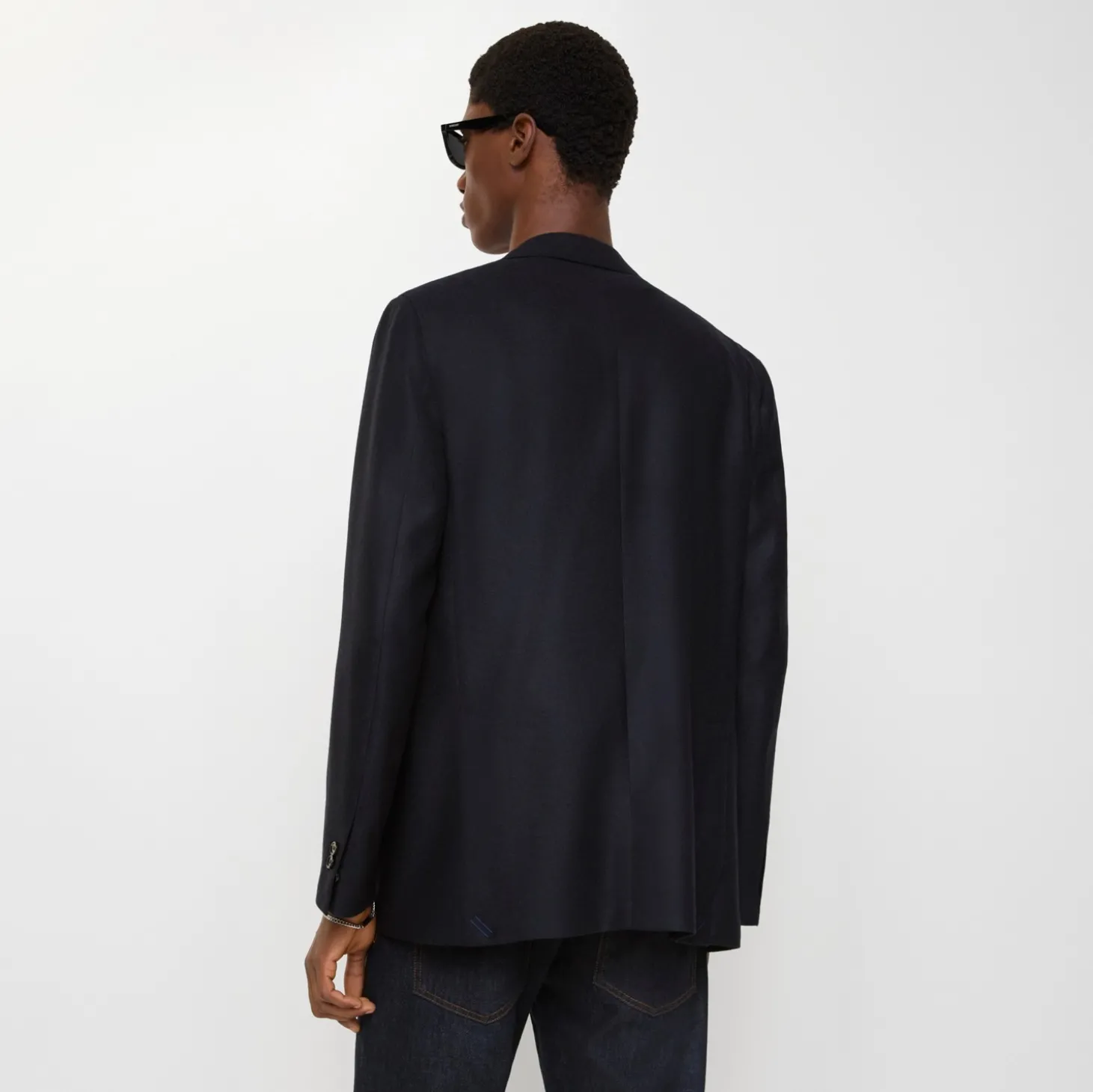 Wool Cashmere Tailored Jacket
