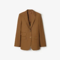 Wool Mohair Tailored Jacket