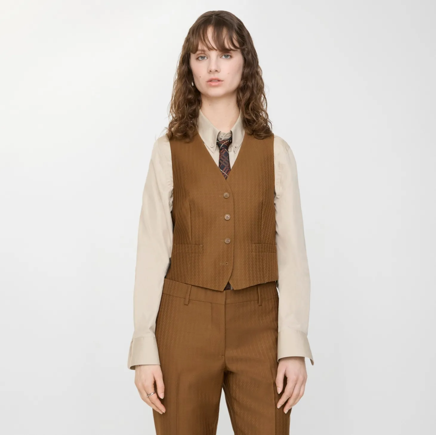 Wool Mohair Waistcoat