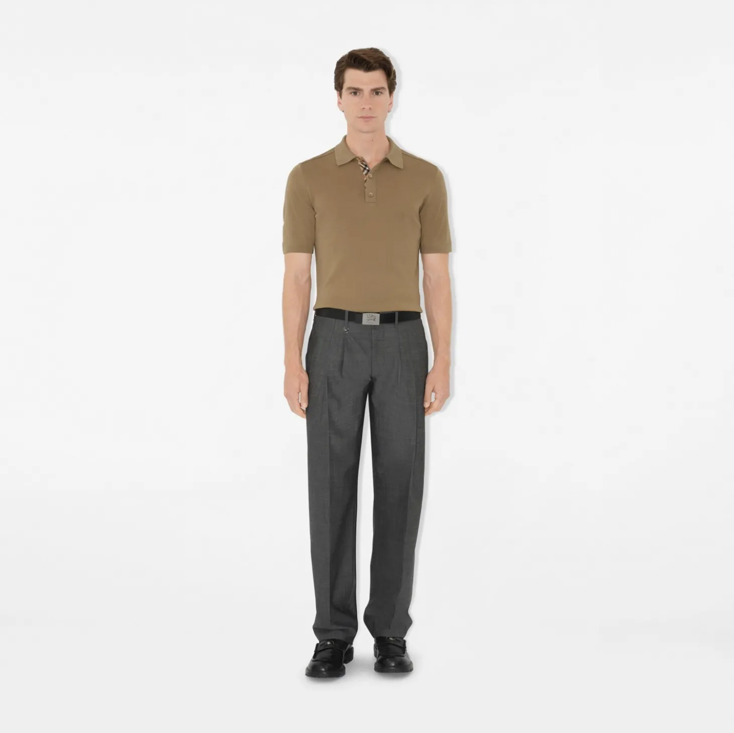 Wool Polo Shirt