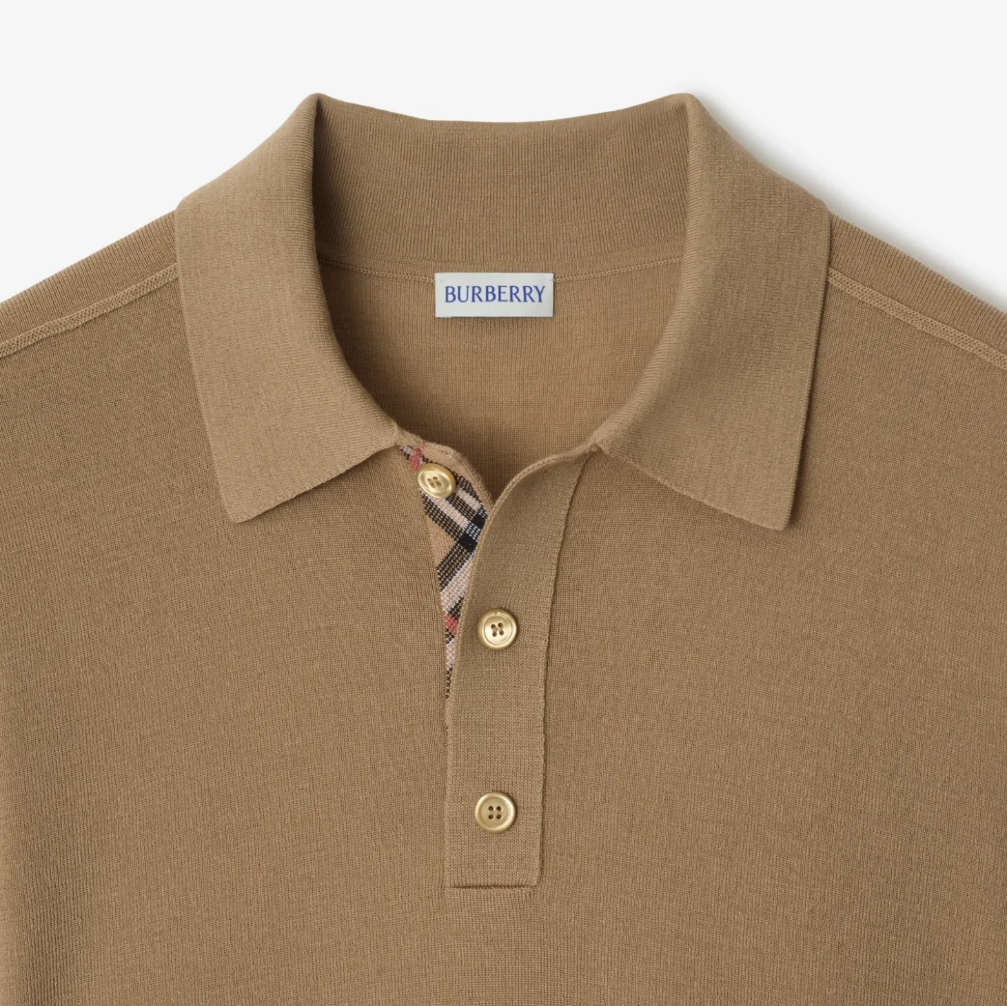 Wool Polo Shirt