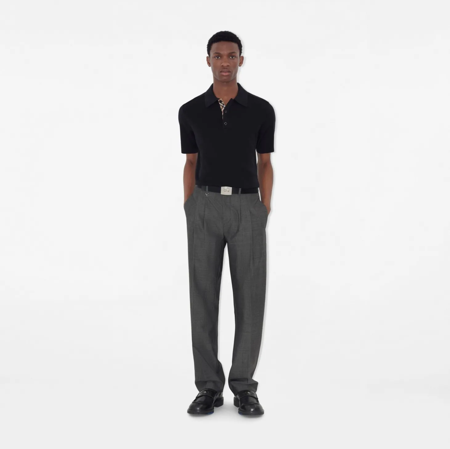 Wool Polo Shirt