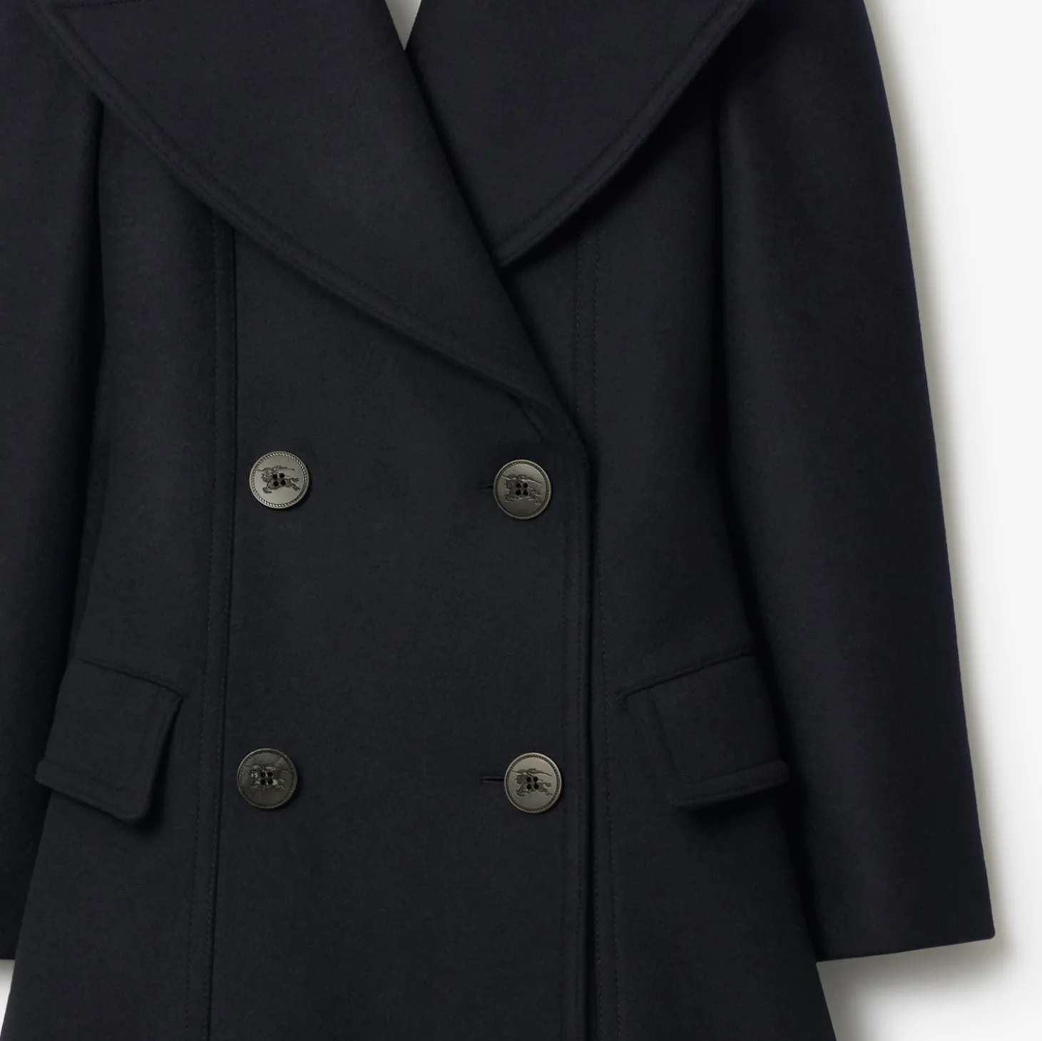 Wool Tailored Coat