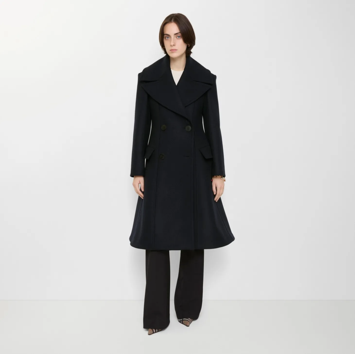 Wool Tailored Coat