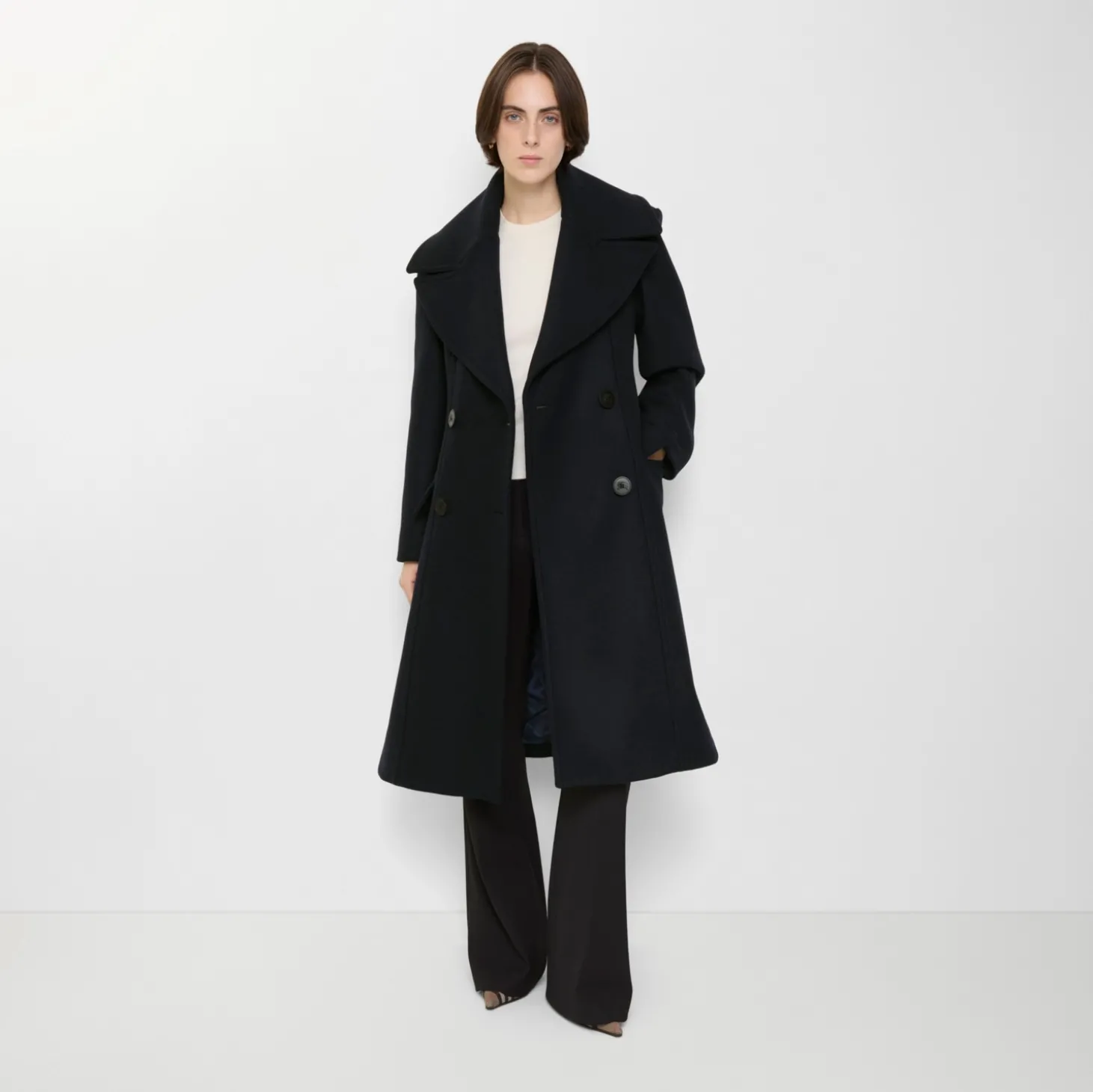 Wool Tailored Coat