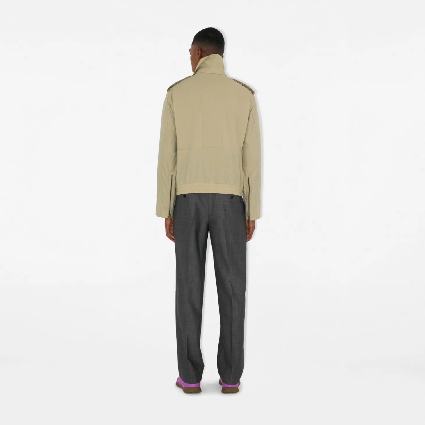 Wool Tailored Trousers